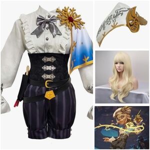 Edgar Valden Identity V Golden Ratio Cosplay + Wig